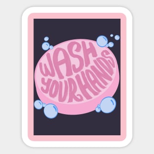 Wash Your Hands Sticker